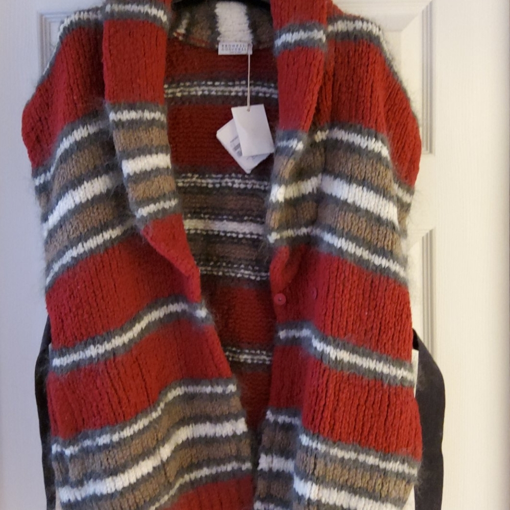 Brunello Cucinelli Sweater Vest!! NWT! - Picture 3 of 5